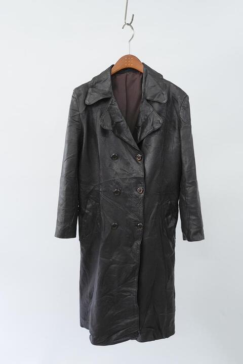 vintage women&#039;s leather coat