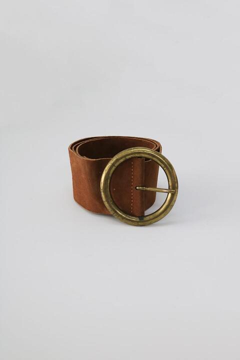 AGNES B  made in france - women&#039;s leather belt