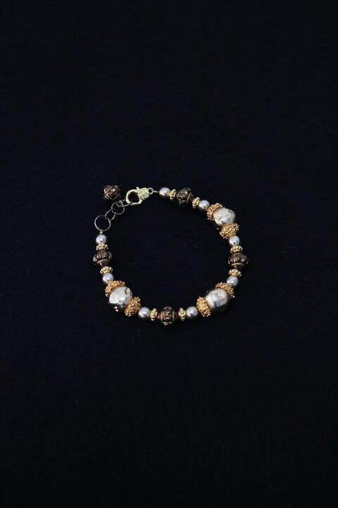 vintage beads bracelet