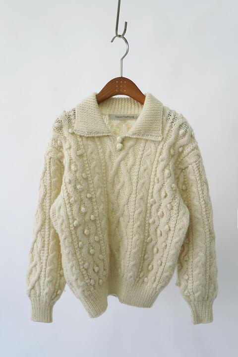 OXFORD TRADITIONAL - mohair knit top