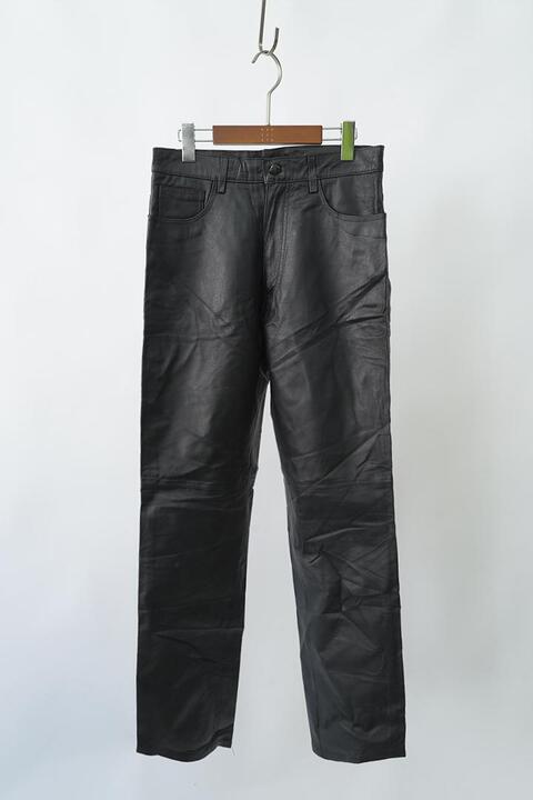 BXBK LEATHER - leather pants (30)