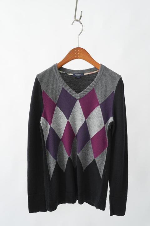 BURBERRY LONDON - pure wool knit top