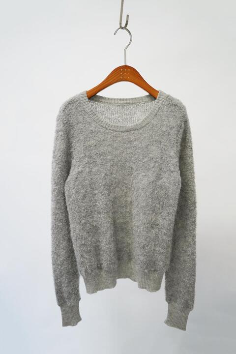 AN LIC AU BLUE - alpaca wool knit top