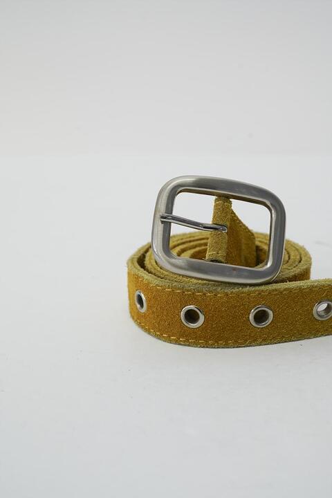 vintage suede belt
