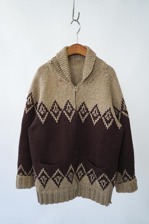 heavy wool knit jacket