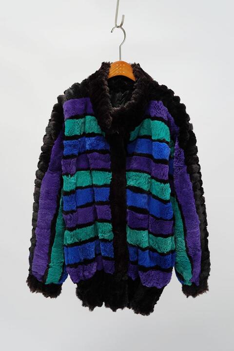 vintage rex fur jacket
