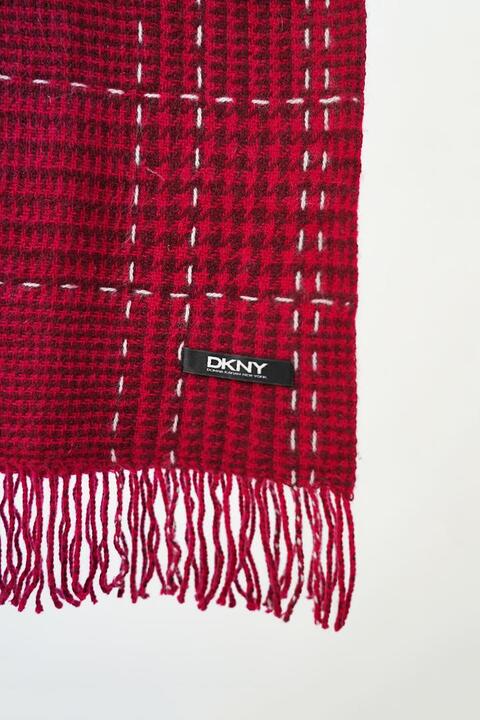 DKNY - pure cashmere knit muffler