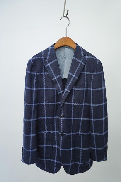 BEAMS F - silk &amp; linen blended jacket