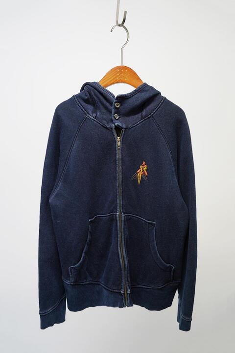 KOROMO KYOTO - indigo cotton sweat jacket