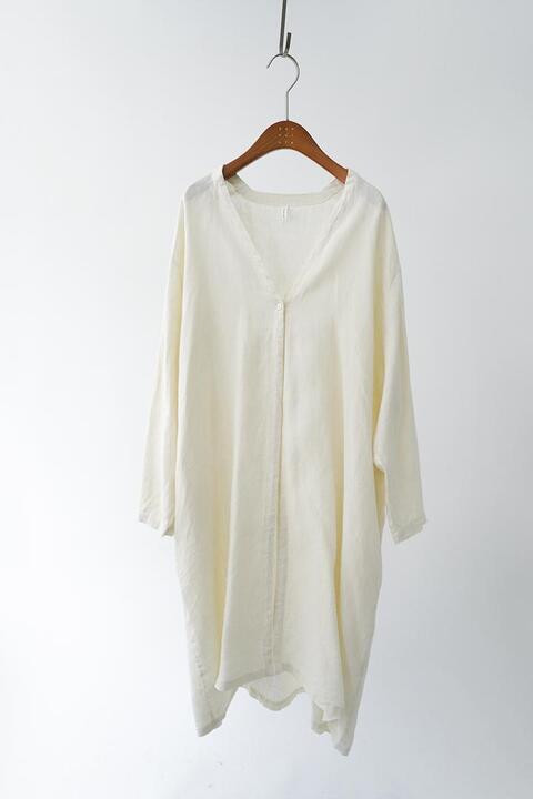 BLISS BUNCH - pure linen robe coat