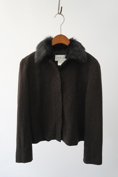 JAEGER - cashmere blended tweed jacket