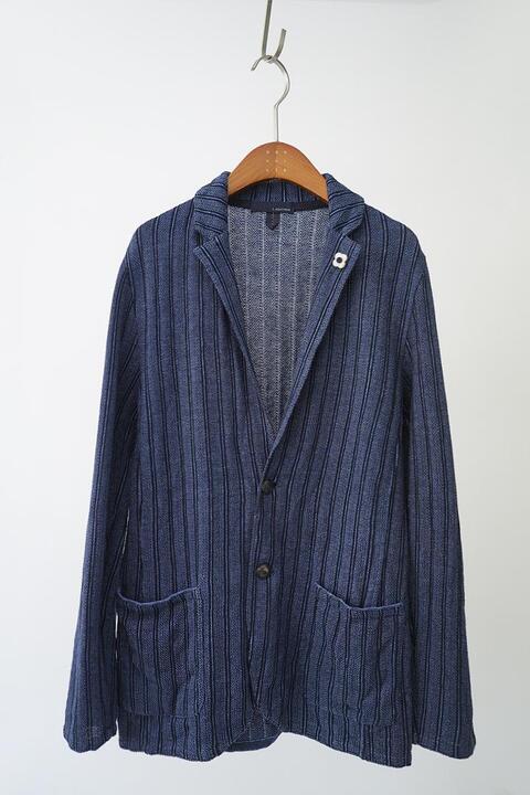 LARDINI made in italy - linen blended knit jacket