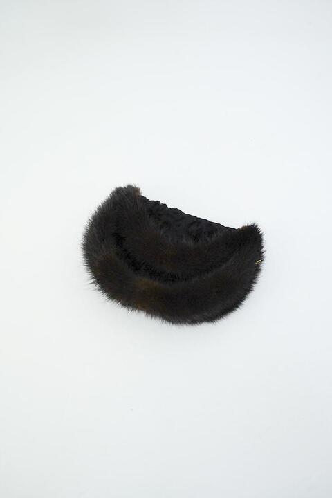 real mink fur handbag