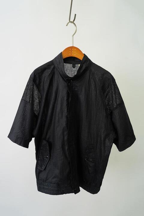 80&#039;s JERICHO - linen blended jacket