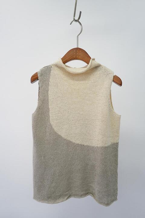 JURGEN LEHL - pure linen knit top