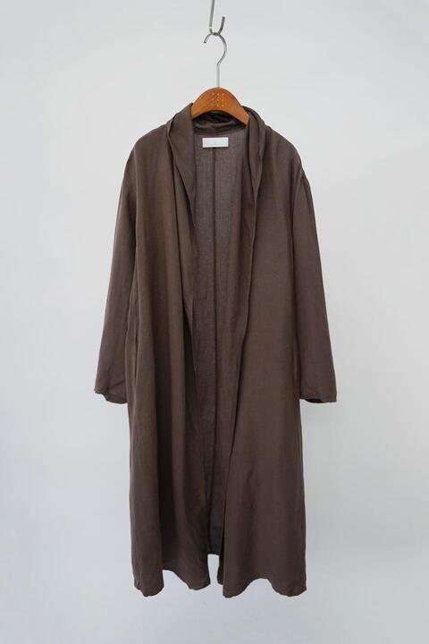 GALLARDA GALANTE - linen blended coat