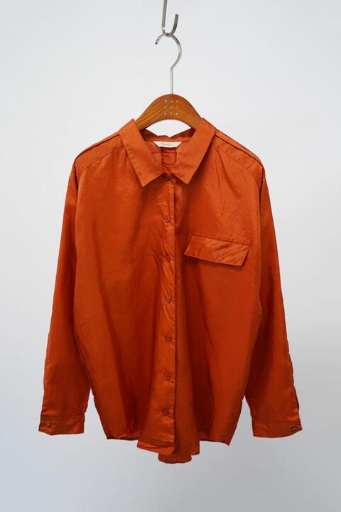 90&#039;s vintage silky shirt