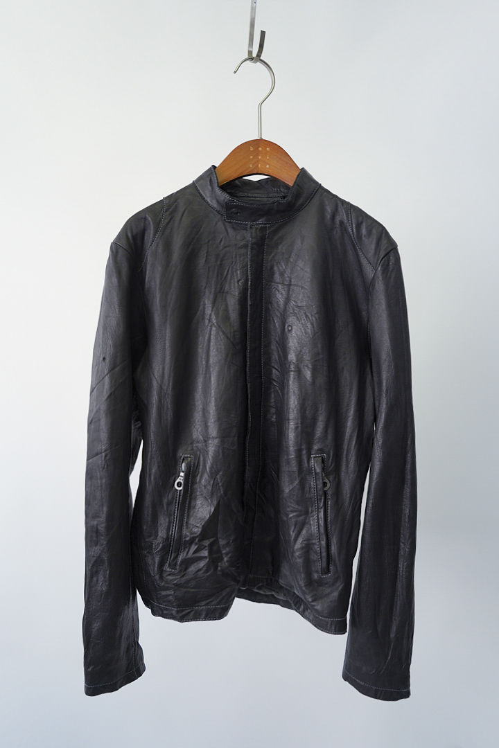 INTERNATIONAL GALLERY BEAMS - lamb leather jacket