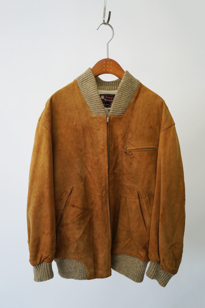 80&#039;s MITSUKOSHI - leather jacket
