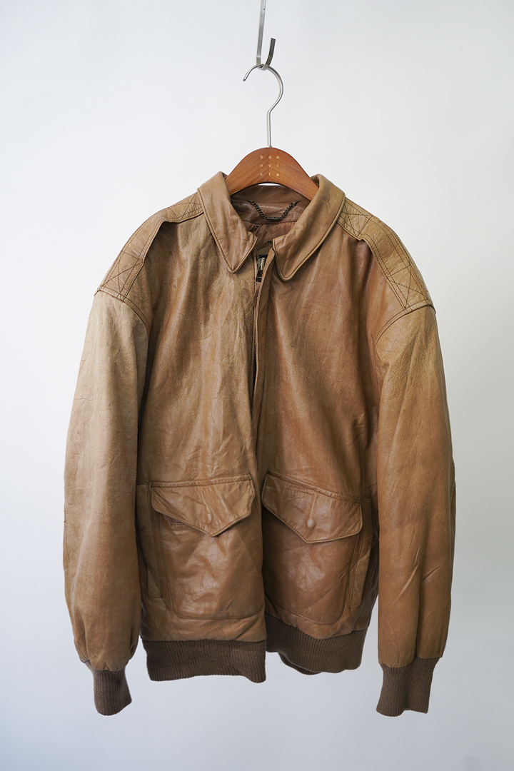 90&#039;s PELLE - a2 leather jacket