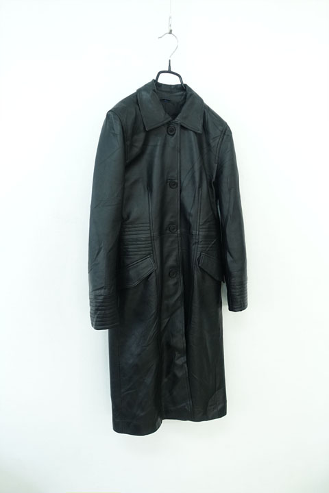 CB leather coat