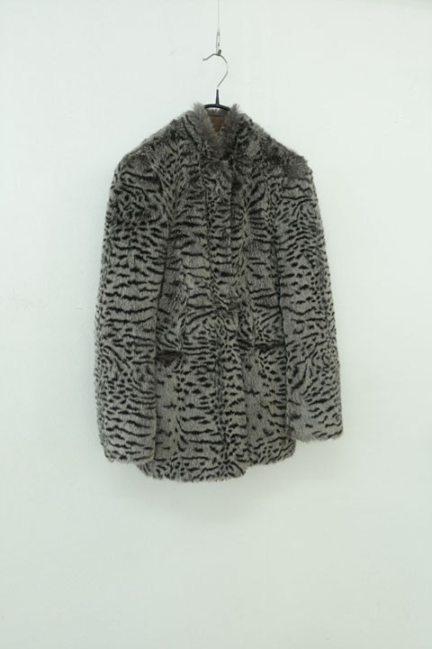 GIORGIO ARMANI fake fur coat