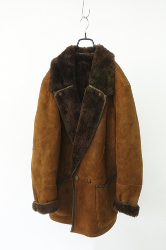 80&#039;s CHALRES JOURDAN MONSIEUR - mouton coat