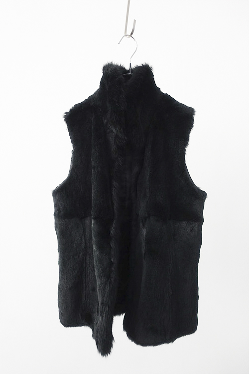 REVE BIJOUX - rabbit fur vest