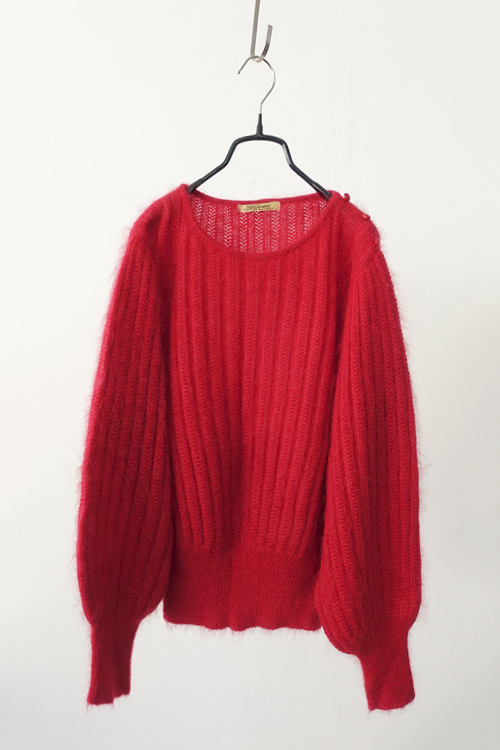 90&#039;s LUI CHANDANT - silk &amp; wool knit sweater