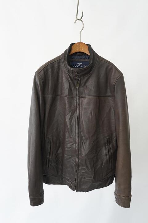 DOCKERS by LEVI&#039;S - men&#039;s leather jacket