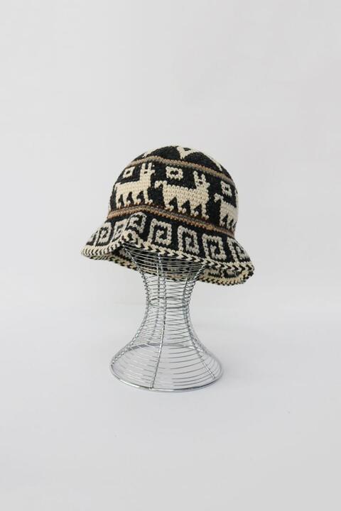 indio hand made knit hat - made in bolivia