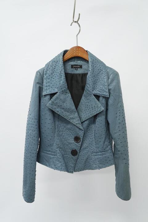 JITROIS - ostrich leather jacket