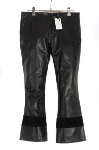 tricot COMME DES GARCONS leather pants(28)