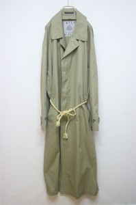YOHJI YAMAMOTO HOMME single trench coat