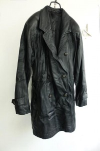LAUTREAMONT leather coat