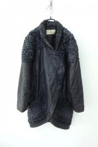 LA NAVE leather coat
