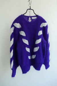 80&#039;s CANE - mohair knit sweater