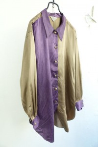 90&#039;s VERITA - silk &amp; cotton shirt