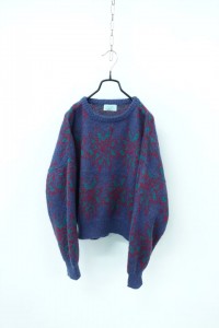 BENETTON made in italy - cropped over knit
