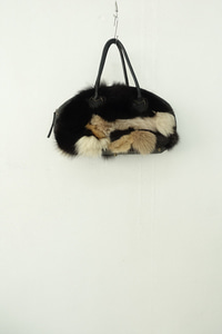 SHOKO - leather &amp; fur bag