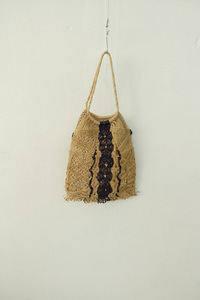 vintage hemp weaving bag