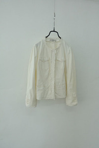 PRADA made in italy - white denim jacket