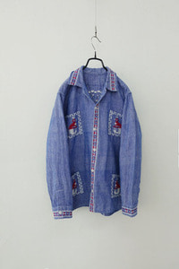 70&#039;s guatemala embroidered shirts