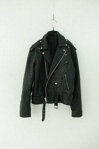 cow leather rider jacket