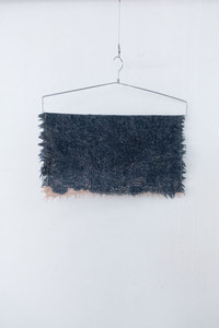 japan indigo wool scarf
