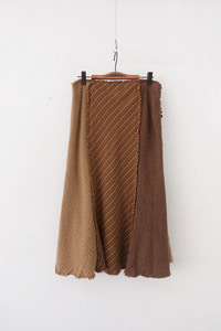 MOSCHINO - pure camel wool skirt (30)