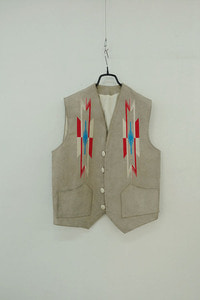 PACHO - chimayo leather vest