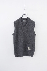 LANVIN PARIS made in scotland - pure cashmere vest