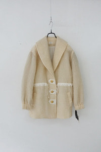 90&#039;s BARTH - mohair &amp; wool over coat