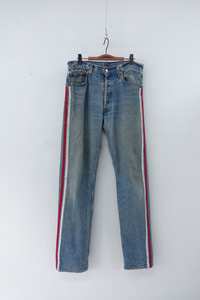 90&#039;s LEVI&#039;S 501 made in u.s.a - remake pants (31)